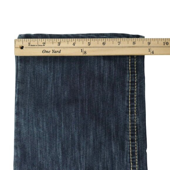 Southpole X-clusive Edition Jeans Men Size 38 Medium Wash Y2K Denim Flap Pockets - Picture 6 of 15